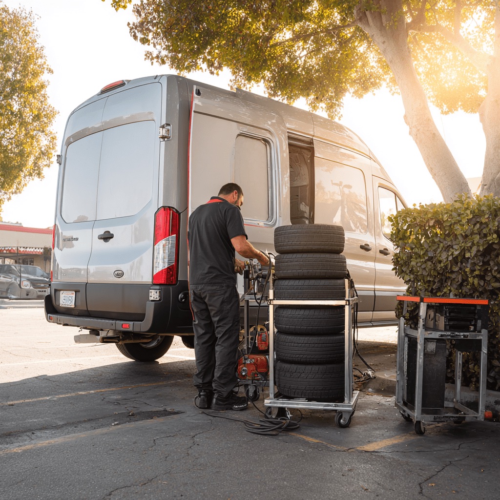 mobile tire replacement service