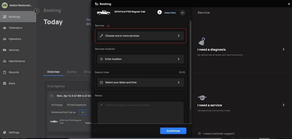 widrive easy booking