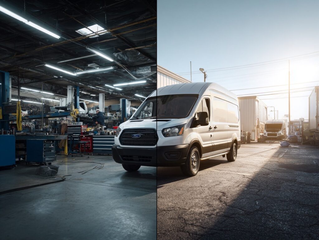 shop vs fleet yard repair savings widrive